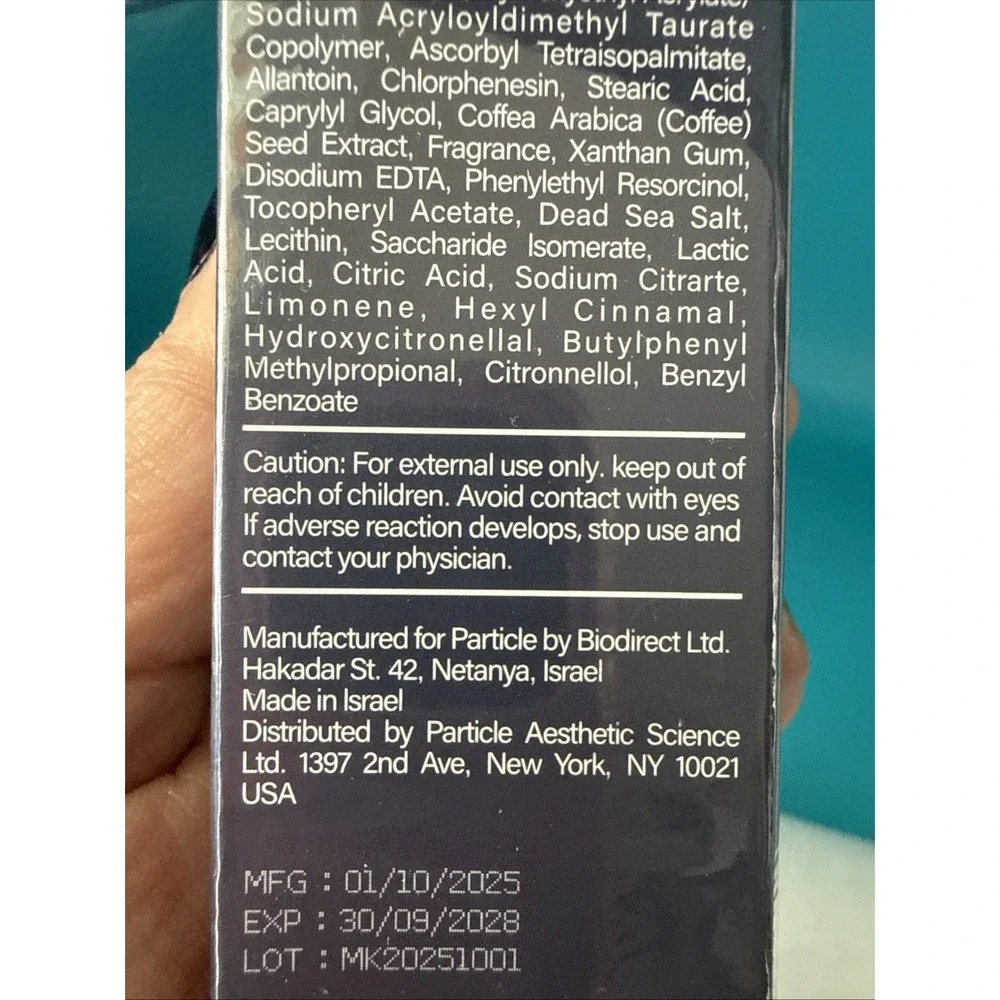 Particle Face Cream for Men Sealed